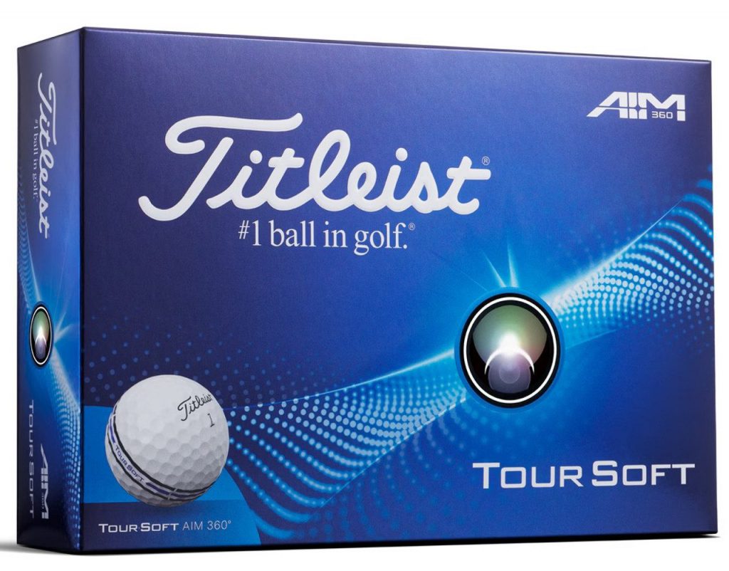 Titleist Tour Soft AIM 360 Golf Balls box product image