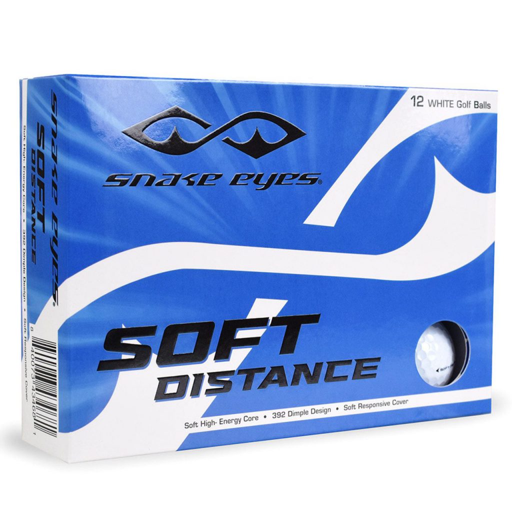Snake Eyes Soft Distance Golf Balls box product image