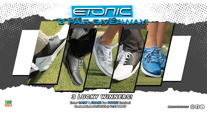 Etonic Golf Shoes Giveaway - September 2025
