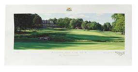 PGA Championship 2016 Baltusrol Golf Club Hole No. 18 Print