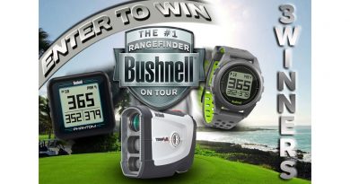 win a free bushnell range finder banner