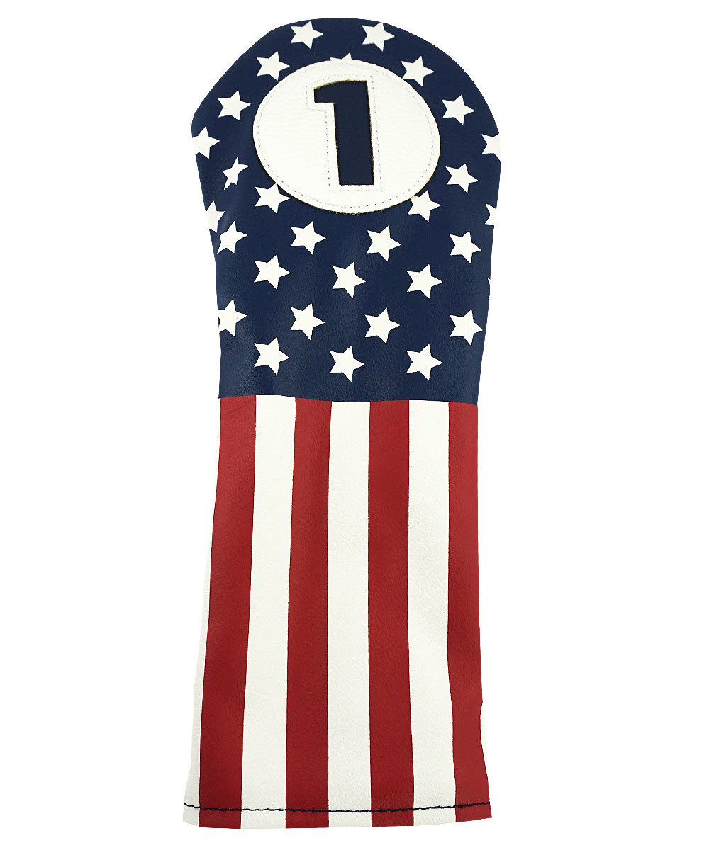 Hot-Z Golf Vintage USA Flag Driver Headcover
