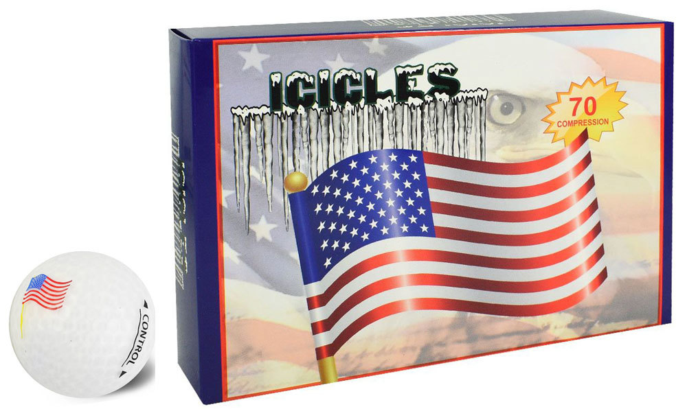 VGolf Icicles Logo Golf Balls