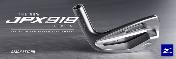 Mizuno JPX919 Irons product ad banner