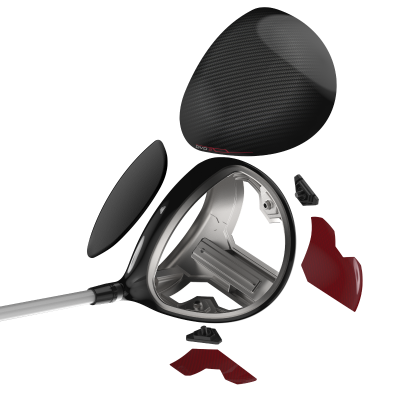 Wilson Cortex Driver Exploded FastCage technology