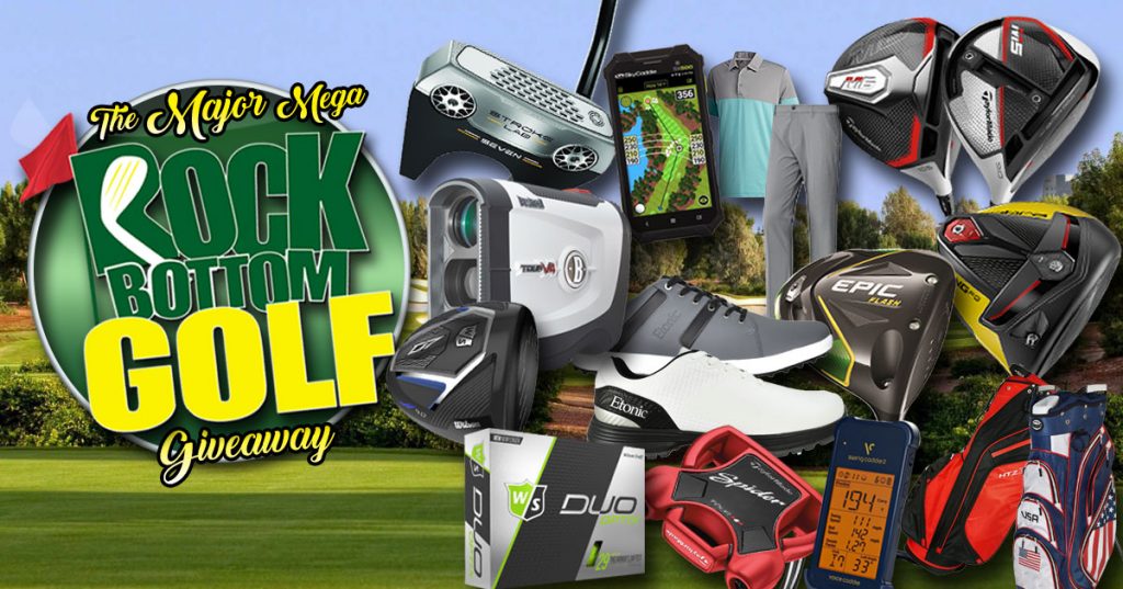 Rock Bottom Golf's Major MEGA Giveaway