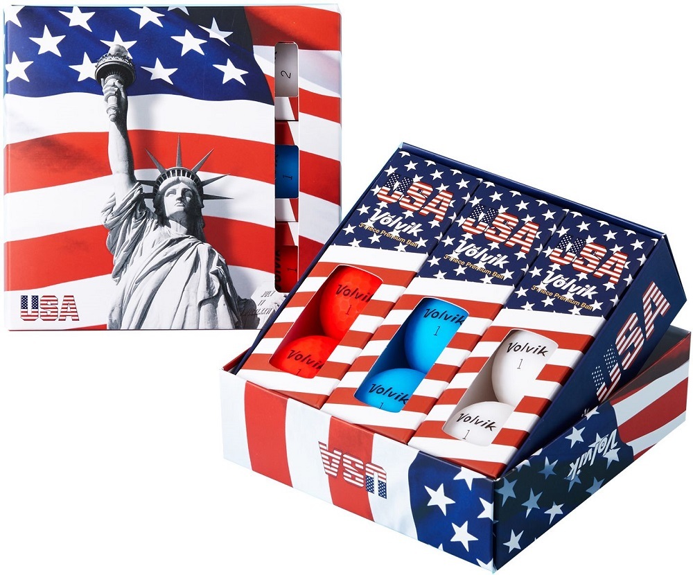 Callaway Chrome Soft Truvis Stars and Stripes Golf Balls