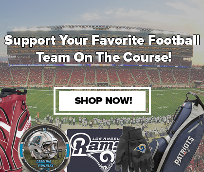 Support your NFL team on the course NFL football Golf Gear and Equipment