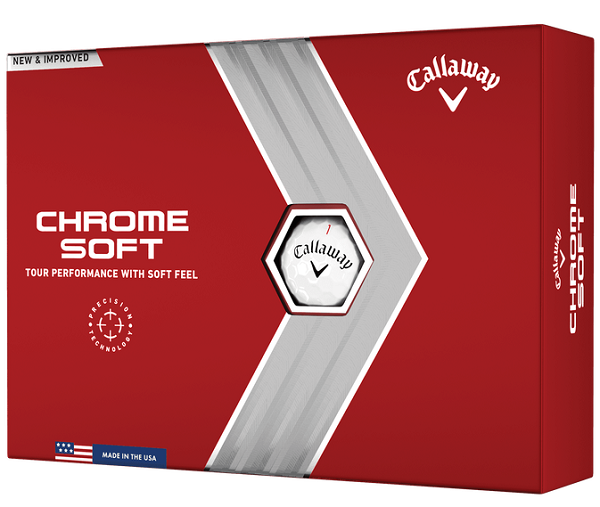 Callaway Chrom Soft balls
