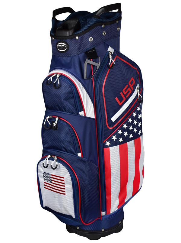 Hot-Z Golf USA Flag Cart Bag