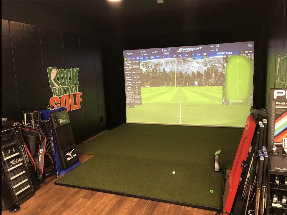 Custom fitting at Rock Bottom Golfs Morgan's Crossing Pro Shop