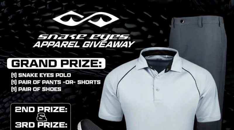 snake eyes golf giveaway at Rock Bottom Golf