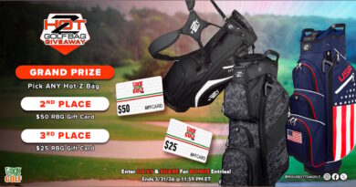Enter To Win: Hot-Z Golf Bag March 2026 Giveaway Enter To Win: Hot-Z Golf Bag March 2026 Giveaway